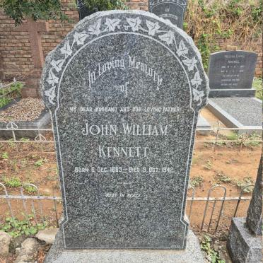 KENNETT John William 1863-1942