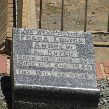 ANDREW Freda Louise nee KUTER 1889-1940