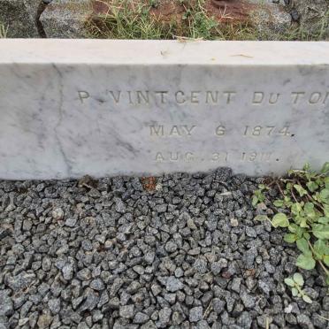 TOIT P. Vintcent, du1874-1911