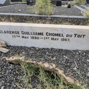 TOIT Clarence Guilluame Chomel, du 1880-1967