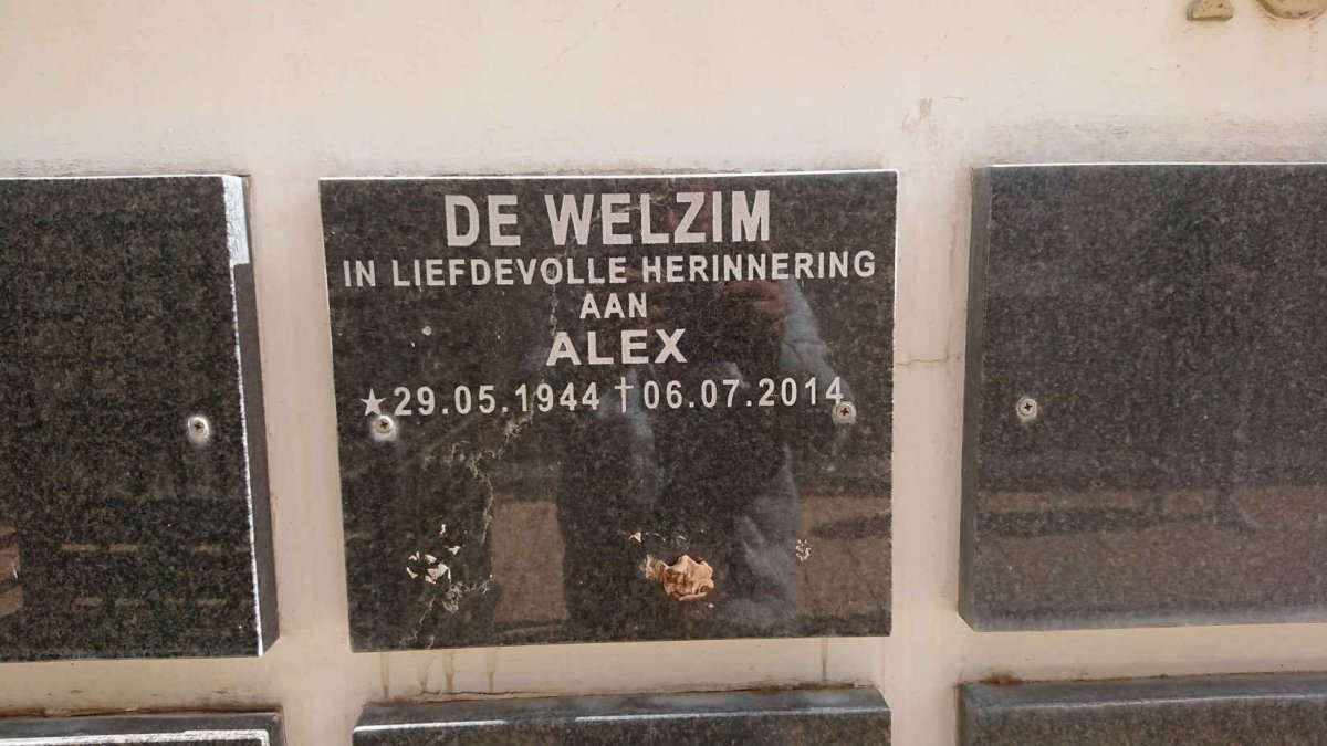 WELZIM Alex, de 1944-2014