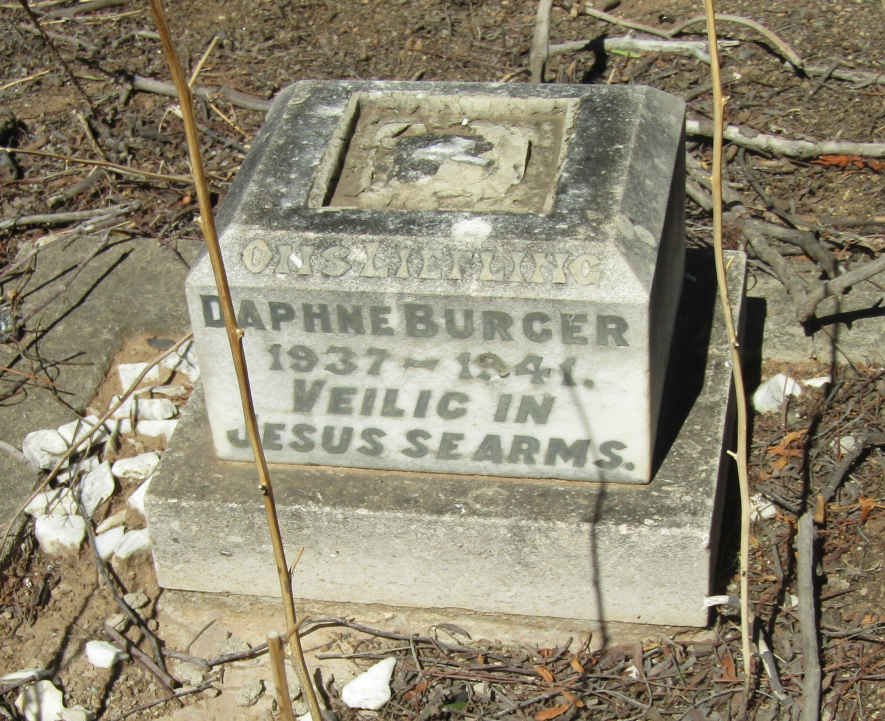 BURGER Daphne 1937-1941