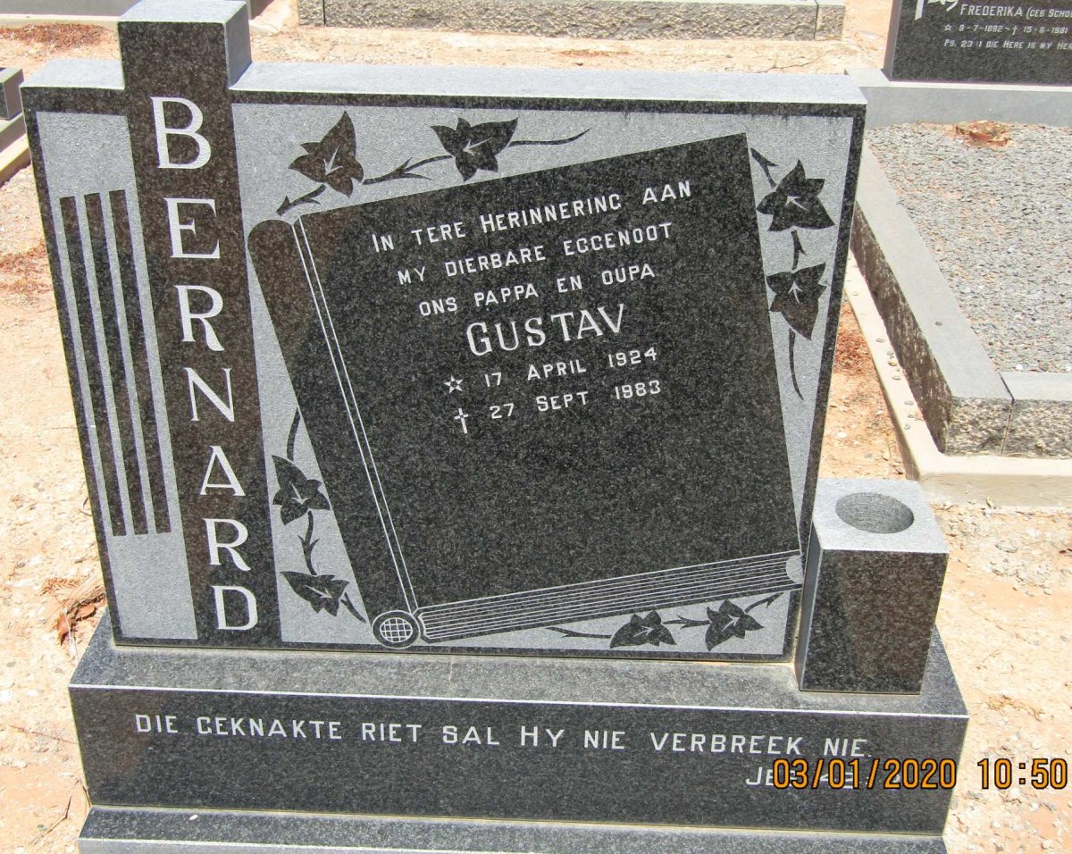 BERNARD Gustav 1924-1983