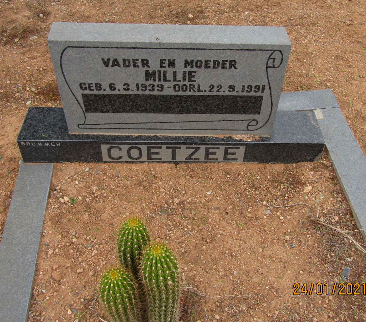 COETZEE Millie 1939-1991