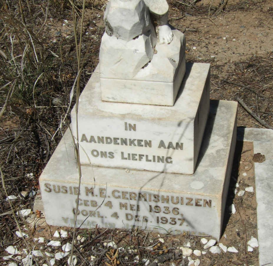 GERMISHUIZEN Susie M.E. 1936-1937