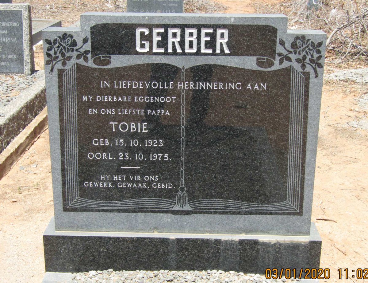 GERBER Tobie 1923-1975