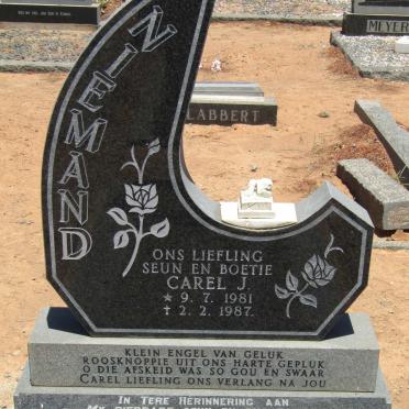 NIEMAND Theunis Gerrit Johannes 1956-2003 :: NIEMAND Carl J. 1981-1987