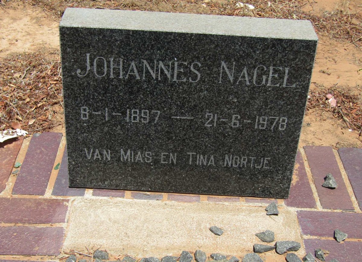 NAGEL Johannes 1897-1978