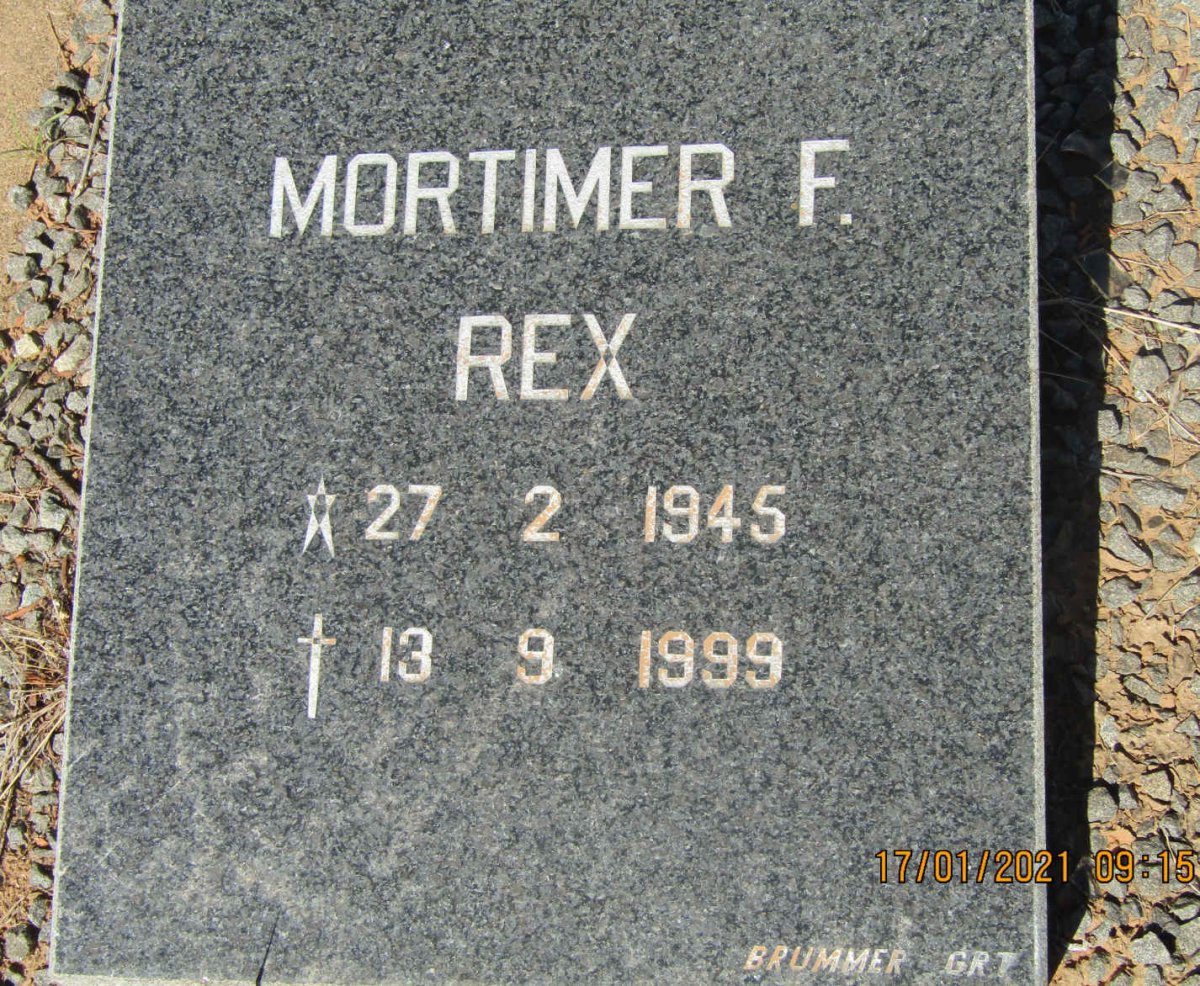 REX Mortimer F. 1945-1999