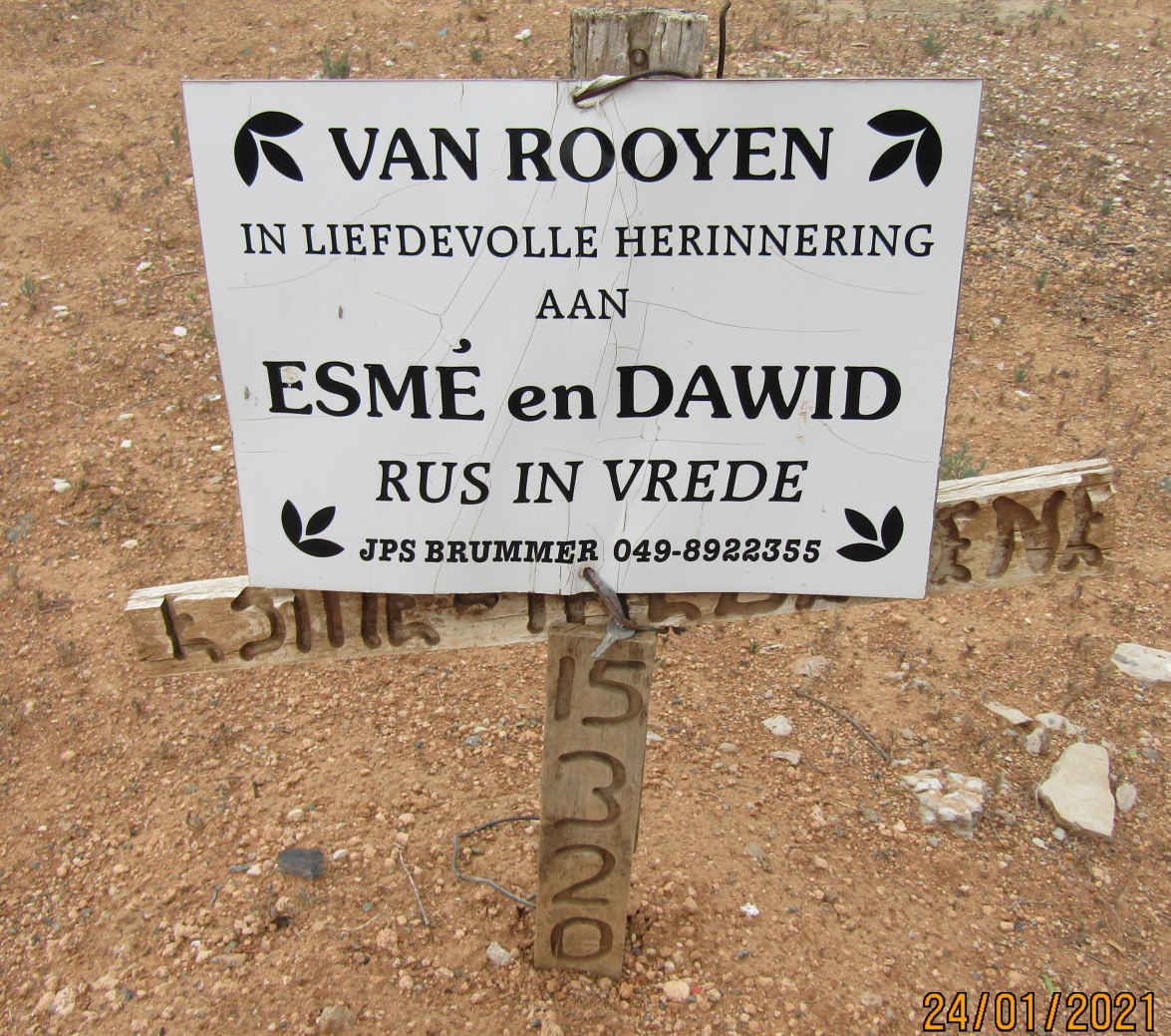 ROOYEN Dawid, van &amp; Esme