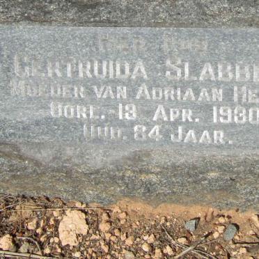 SLABBERT Gertruida -1930