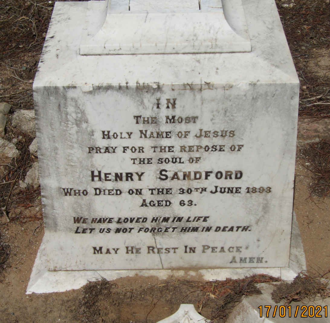 SANDFORD Henry -1893