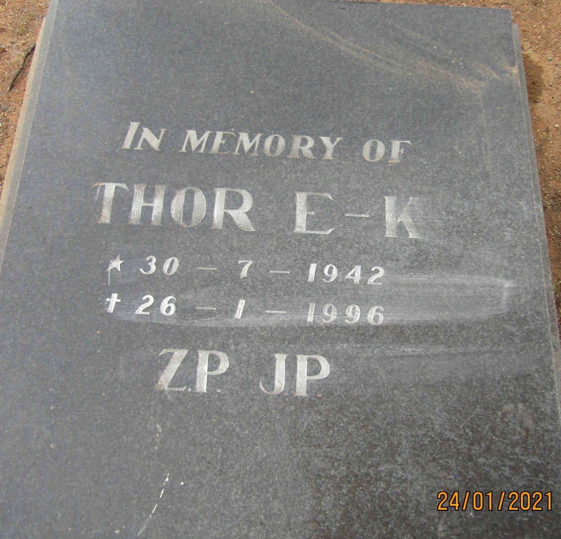 THOR E.K. 1942-1996
