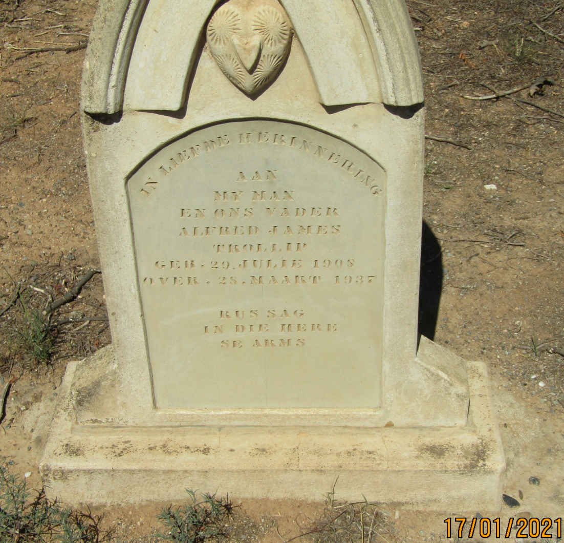 TROLLIP Alfred James 1908-1937