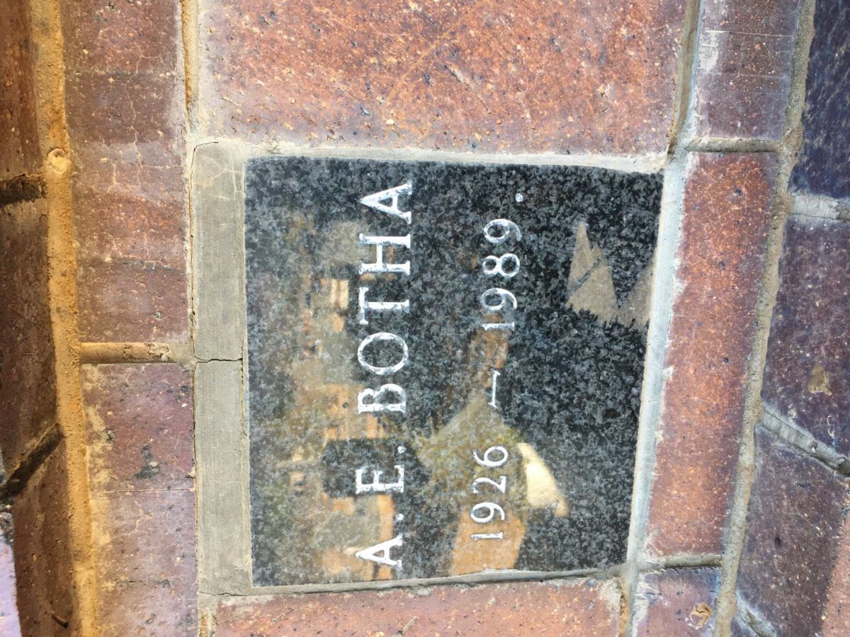 BOTHA A.E. 1926-1989