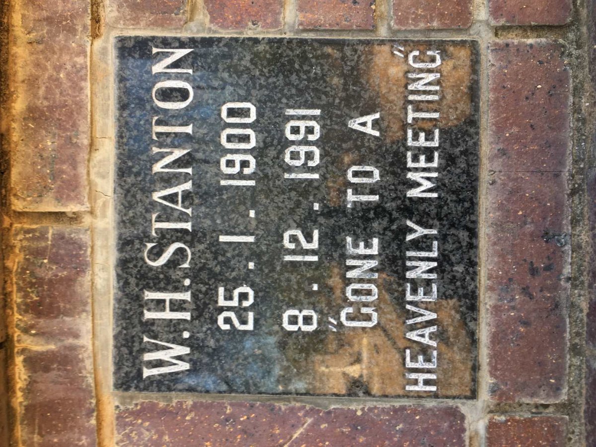 STANTON W.H. 1900-1991