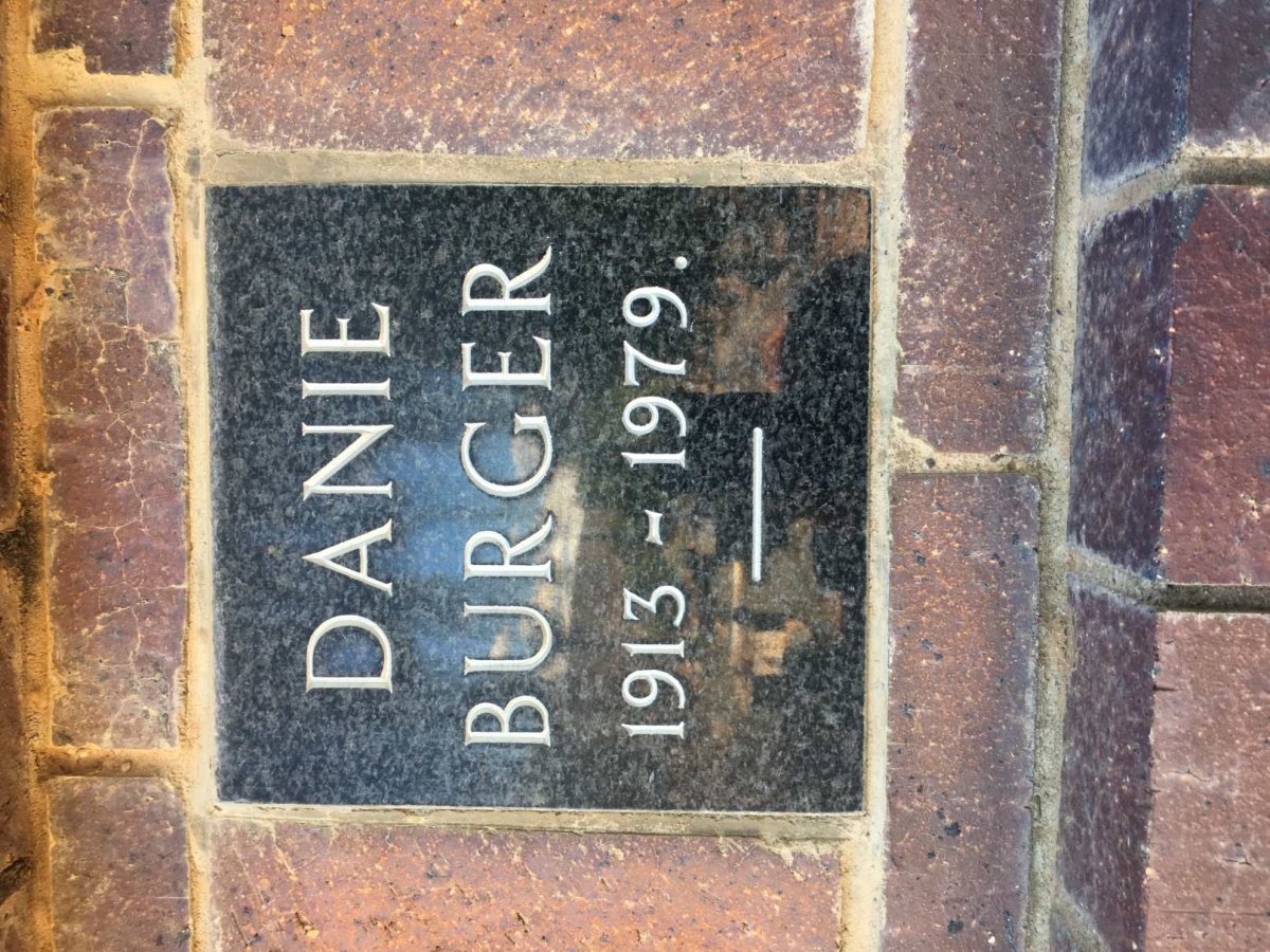 BURGER Danie 1913-1979