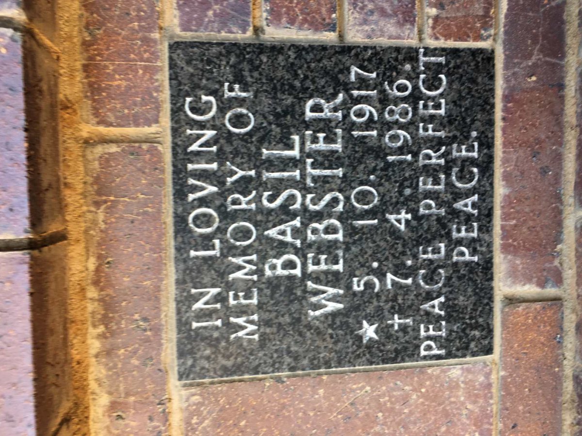 WEBSTER Basil 1917-1986