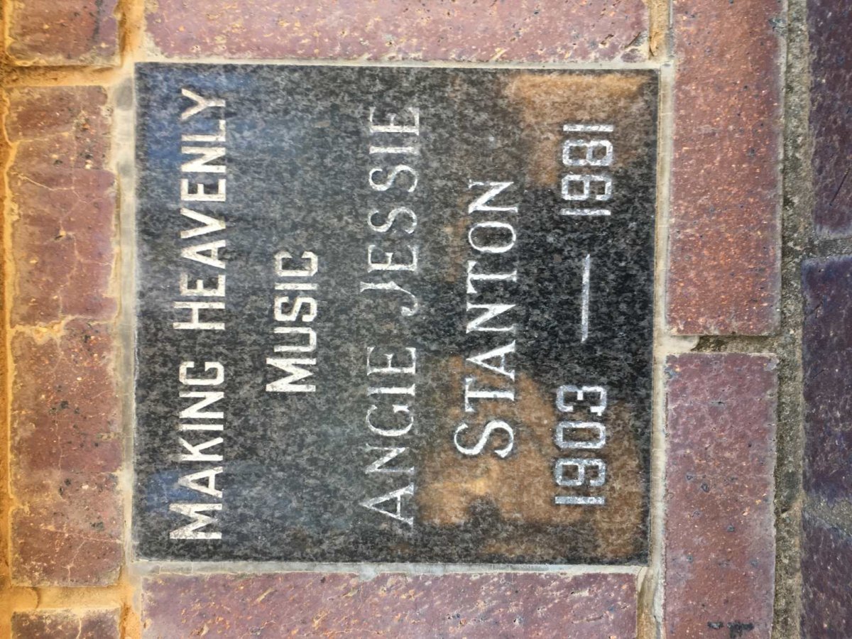 STANTON Angie Jessie 1903-1981