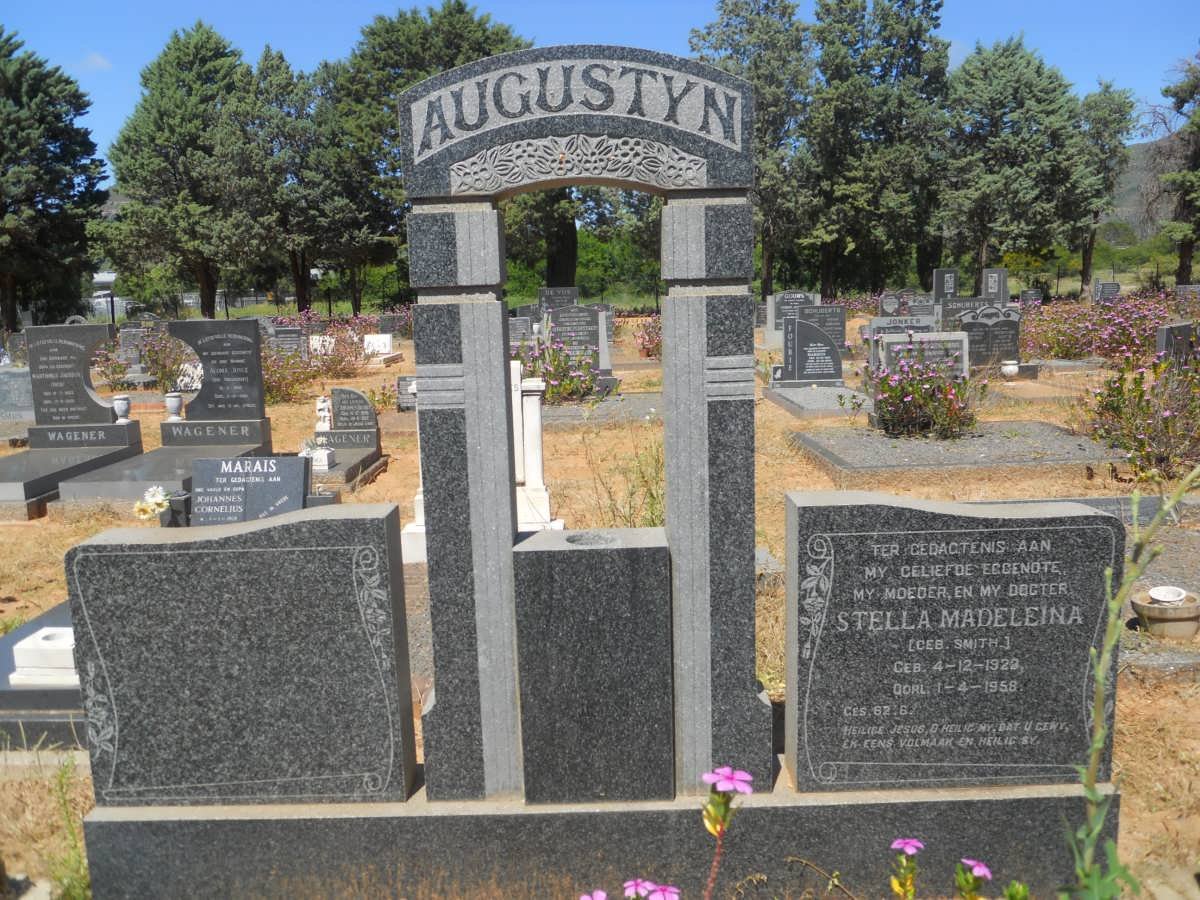 AUGUSTYN Stella Madeleina nee SMITH 1923-1958