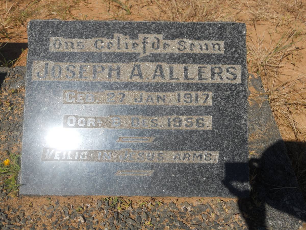 ALLERS Joseph A. 1917-1956