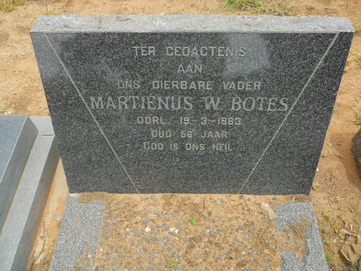BOTES Martienus W. -1983