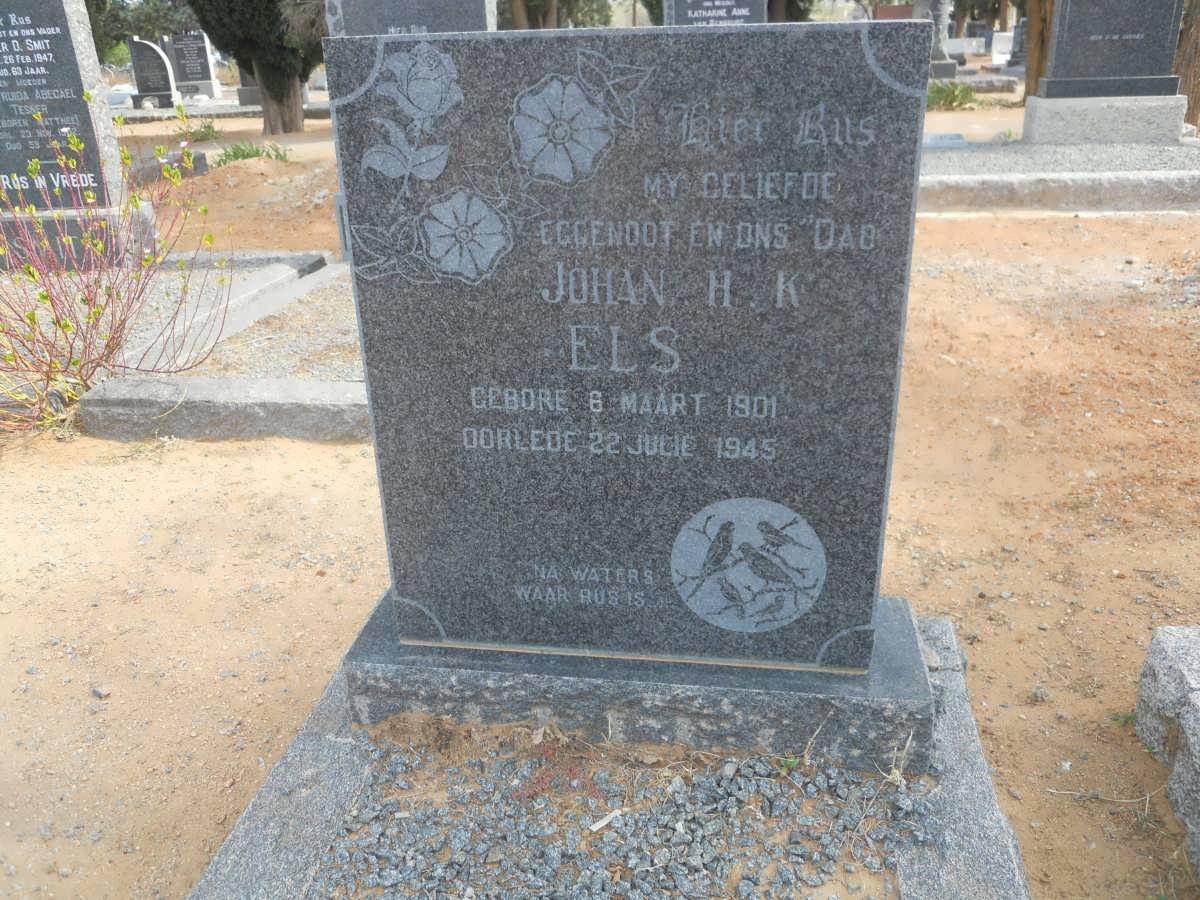 ELS Johan H.K. 1901-1945