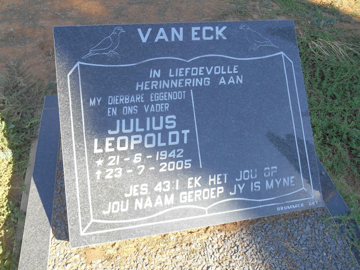 ECK Julius Leopoldt, van 1942-2005