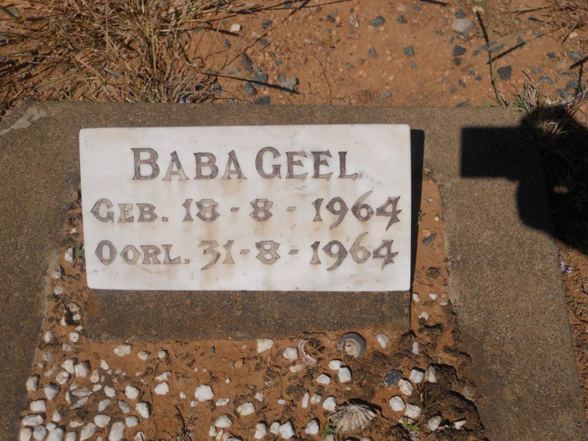 GEEL Baba 1964-1964