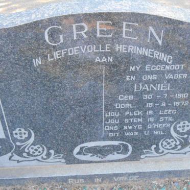 GREEN Daniël 1910-1972