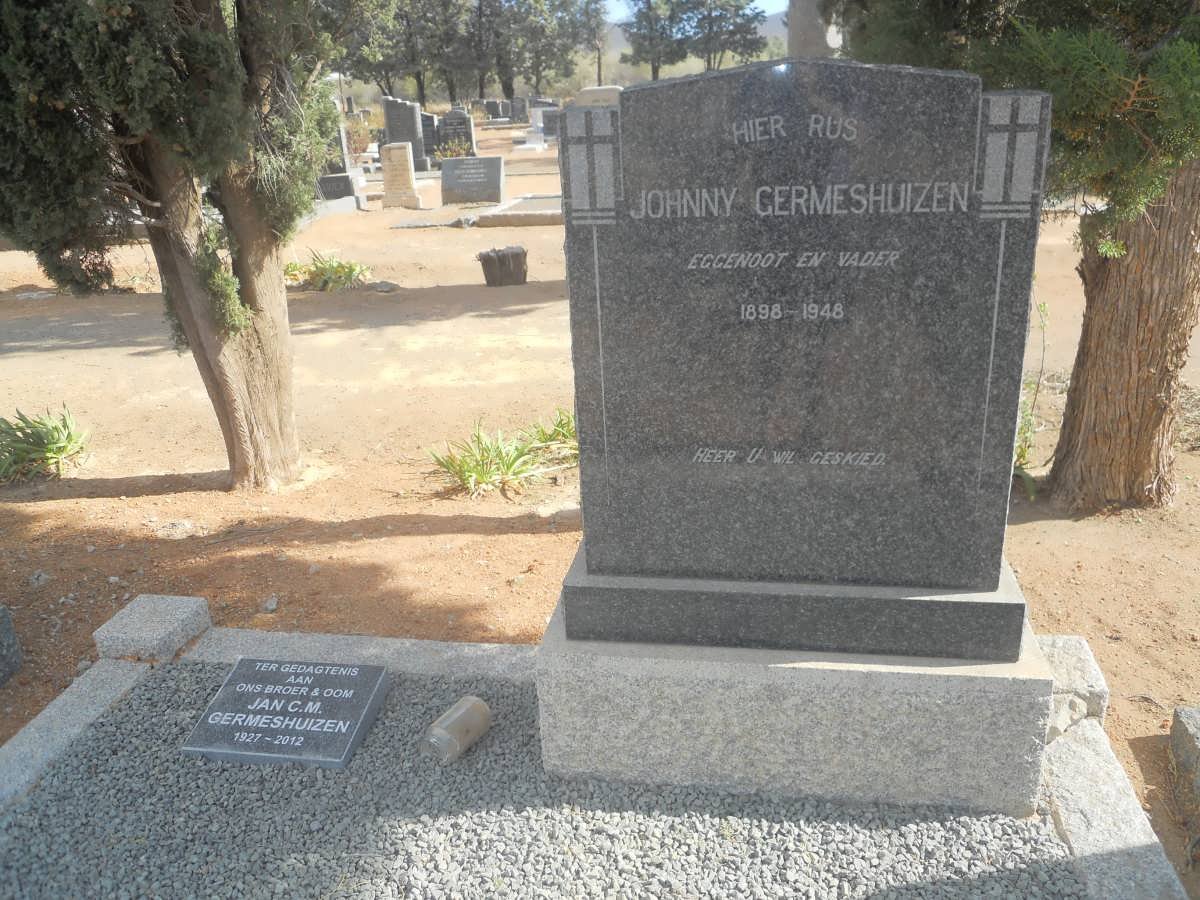 GERMESHUIZEN Johnny 1898-1948 :: GERMESHUIZEN Jan C.M. 1927-2012
