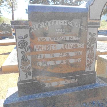 GOUWS Andries Johannes 1880-1972