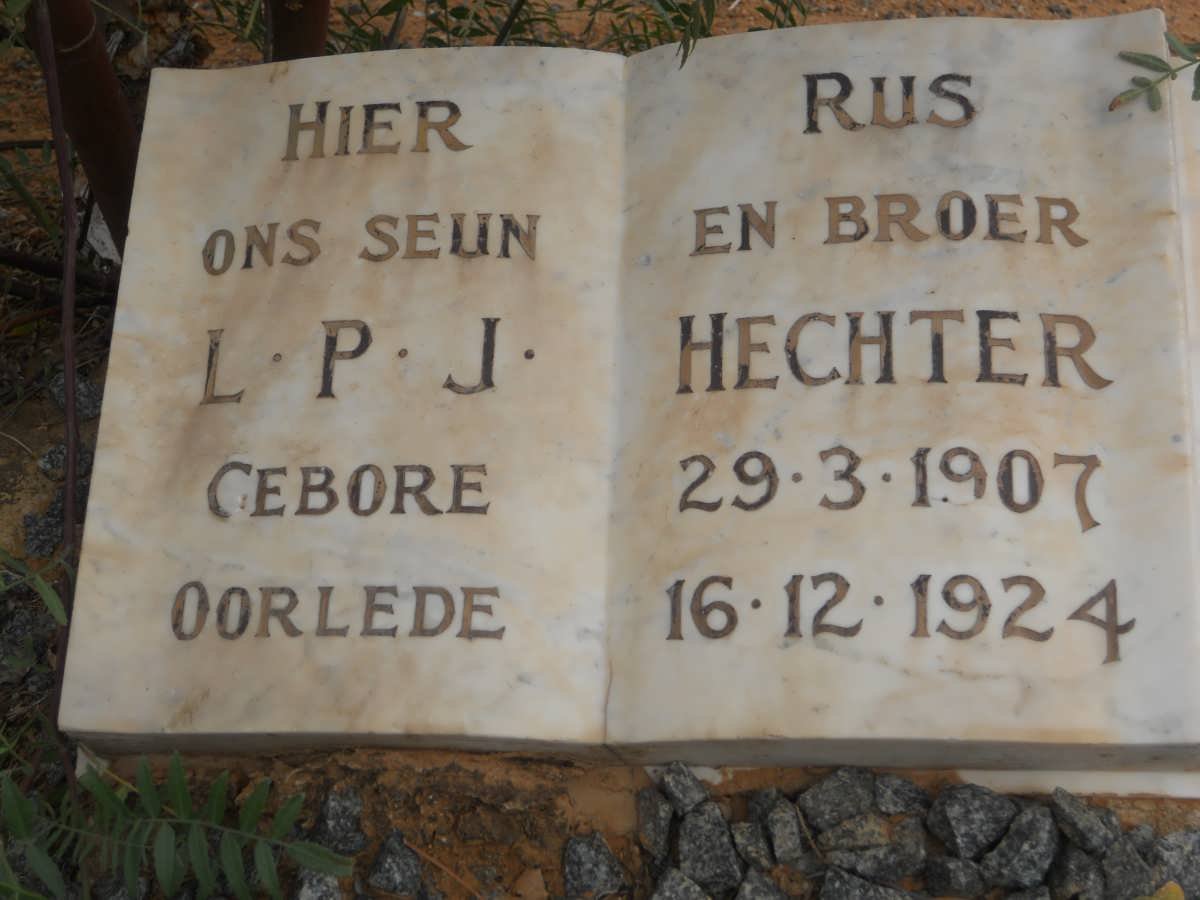 HECHTER L.P.J. 1907-1924