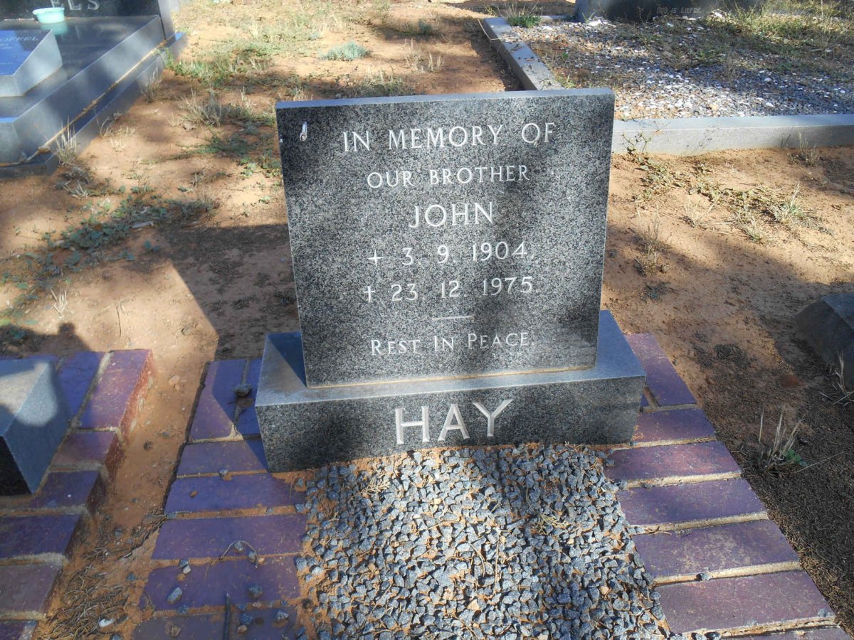 HAY John 1904-1975