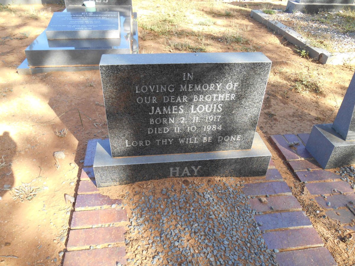 HAY James Louis 1917-1984
