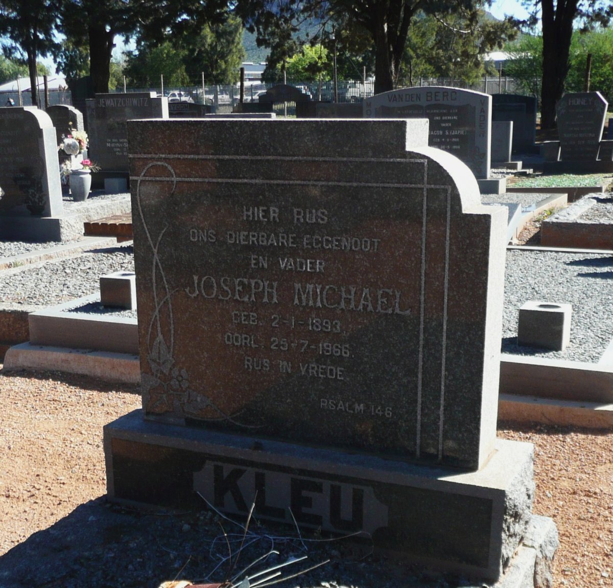 KLEU Joseph Michael 1893-1966