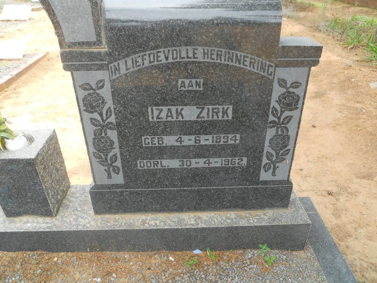 KLERK Izak Zirk, de 1894-1962