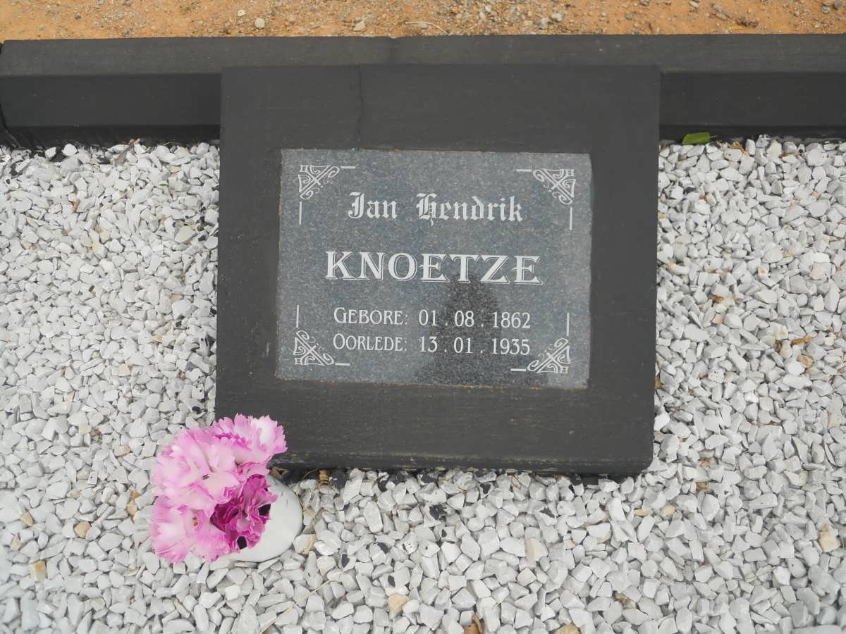 KNOETZE Jan Hendrik 1862-1935