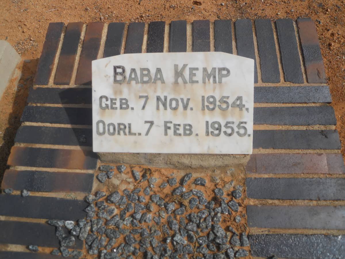 KEMP Baba 1954-1955
