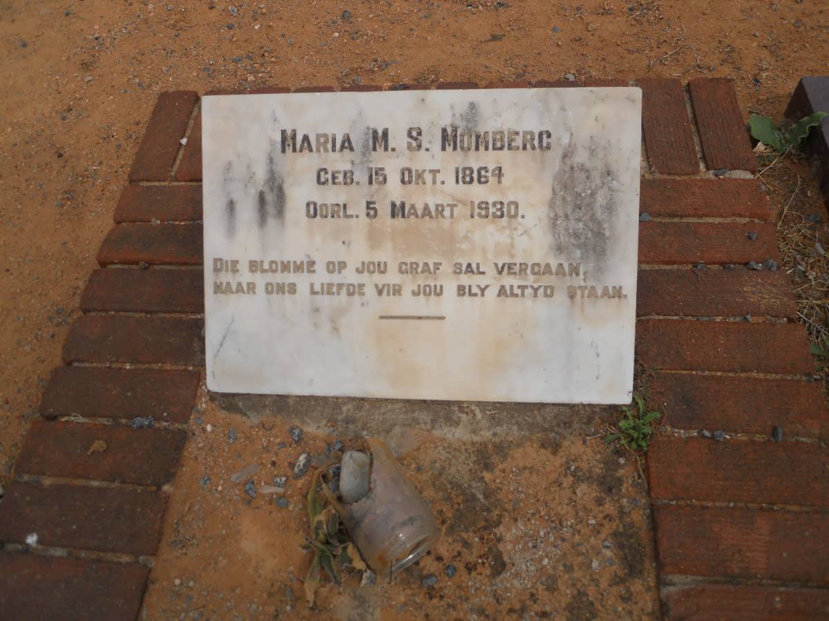 MOMBERG Maria M.S. 1864-1930