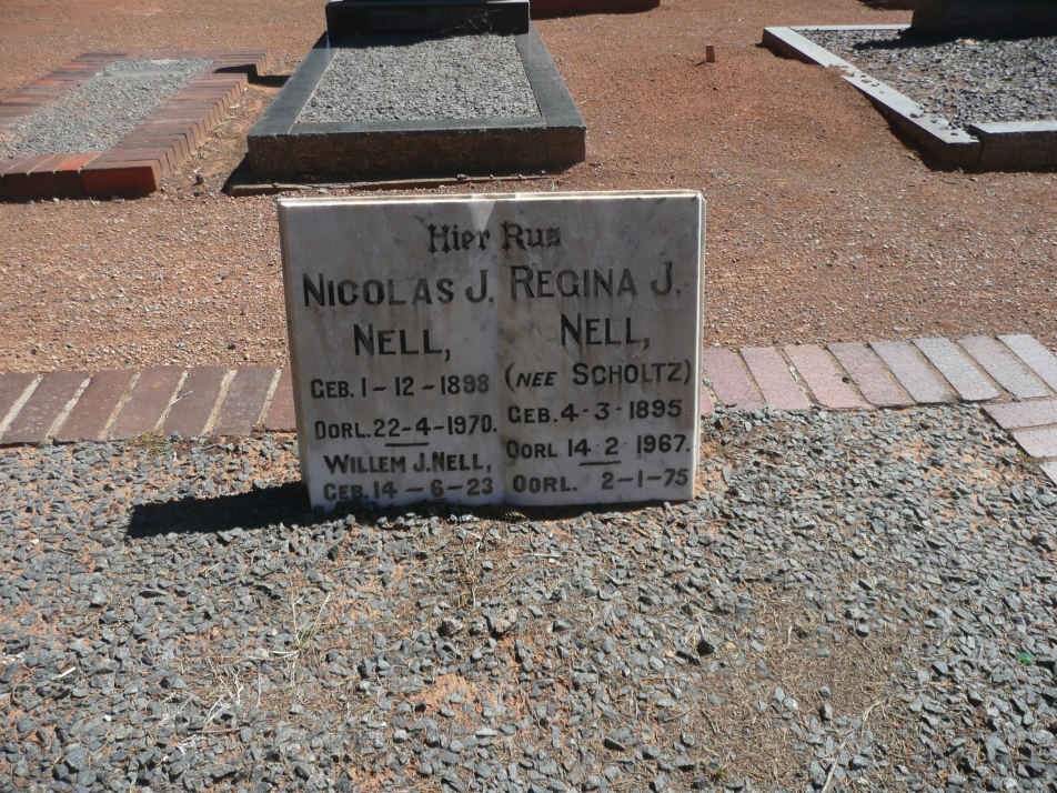 NELL Nicolas J. 1898-1970 &amp; Regina J. SCHOLTZ 1895-1967 :: NELL Willem 1923-1975