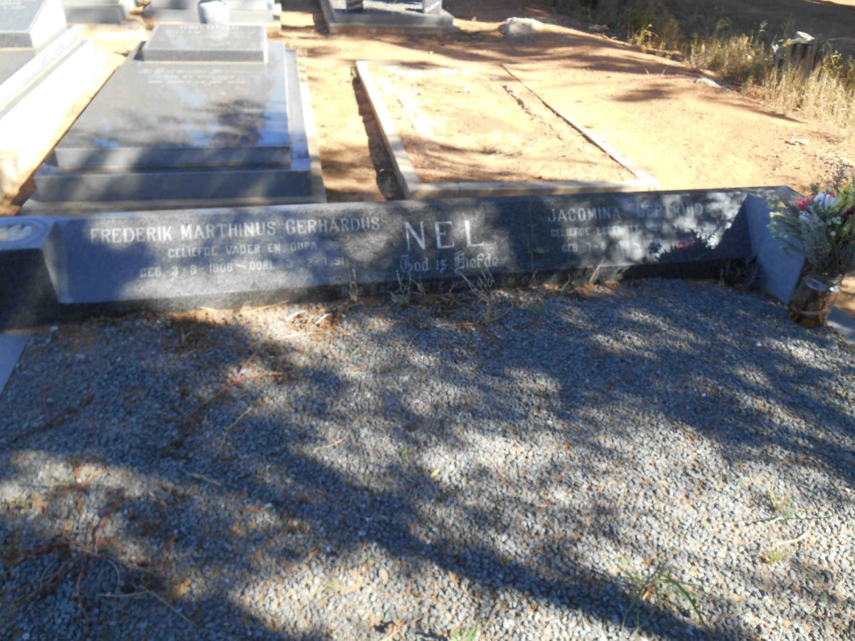 NEL Frederik Marthinus Gerhardus 1906-1991 &amp; Jacomina Gertruida 1911-1989