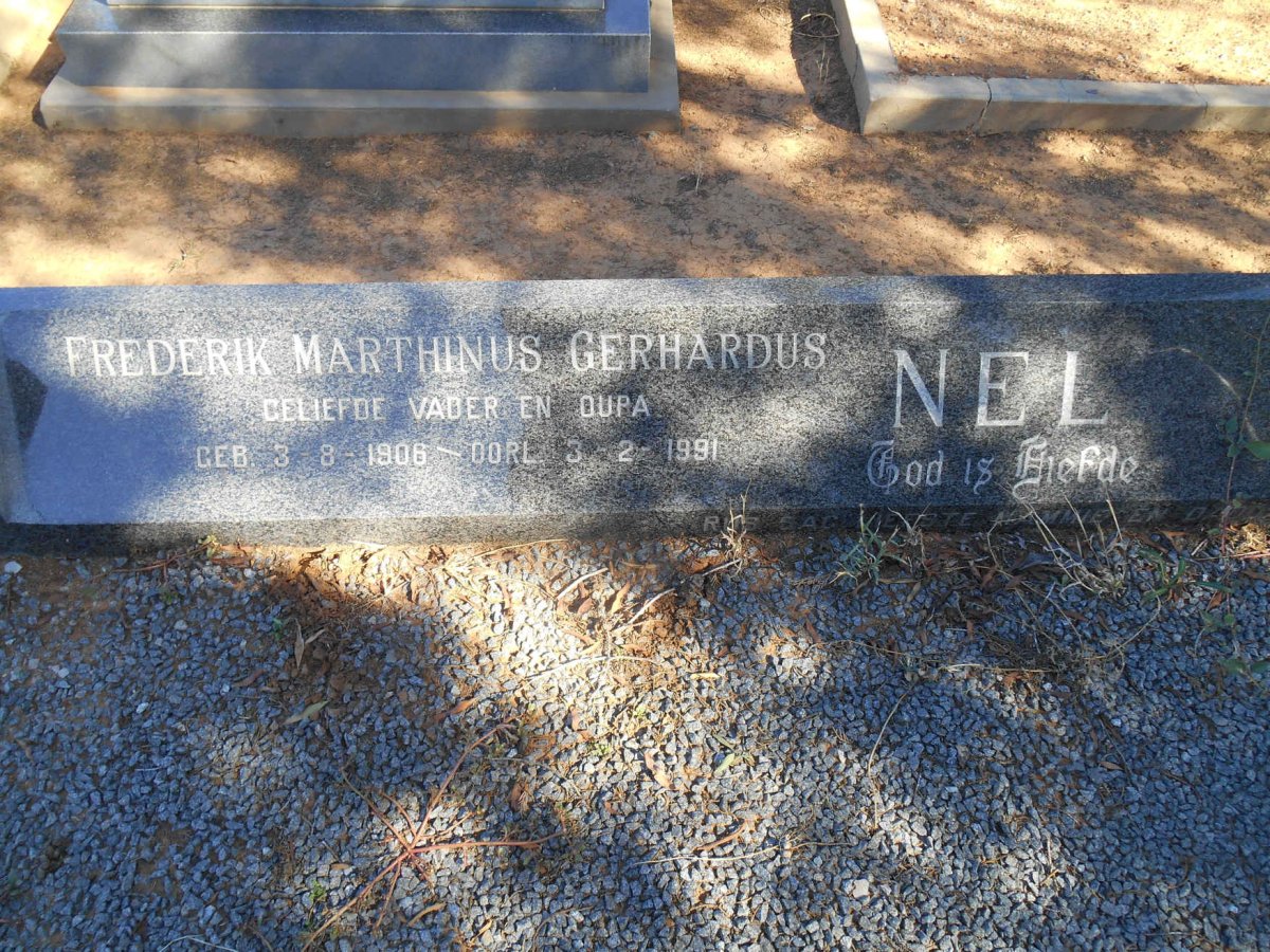 NEL Frederik Marthinus Gerhardus 1906-1991 &amp; Jacomina Gertruida 1911-1989