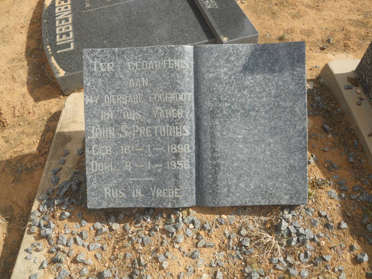PRETORIUS John S. 1890-1956