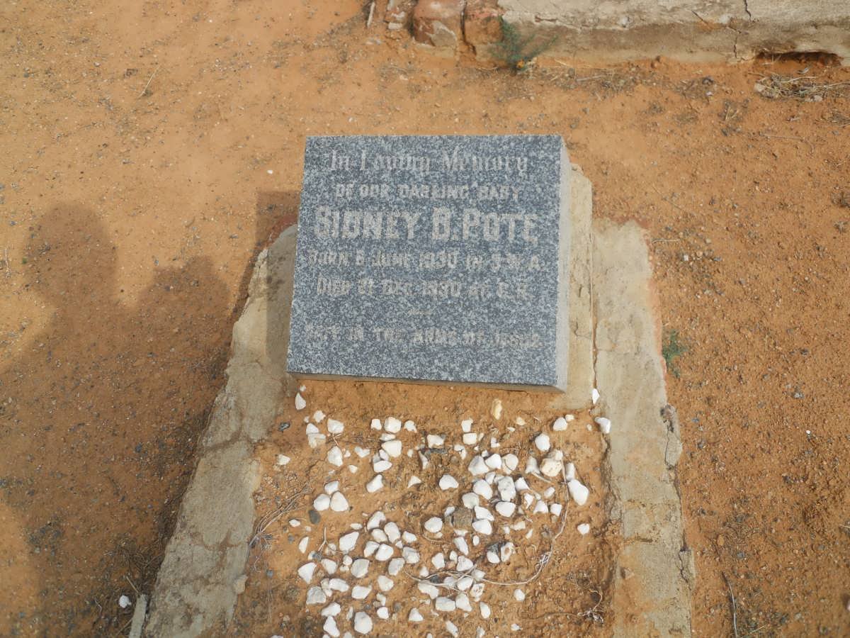 POTE Sidney B. 1930-1930