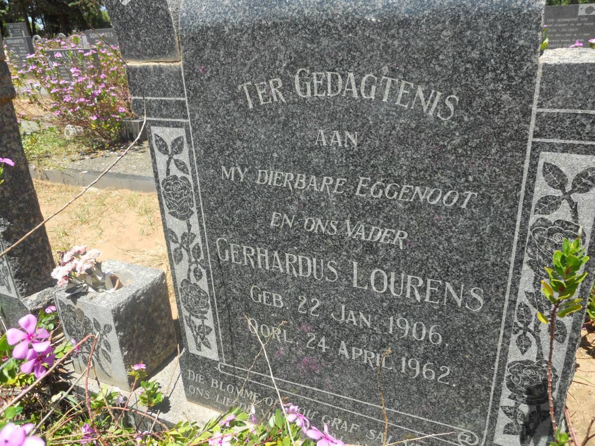 RAUTENBACH Gerhardus Lourens 1906-1962