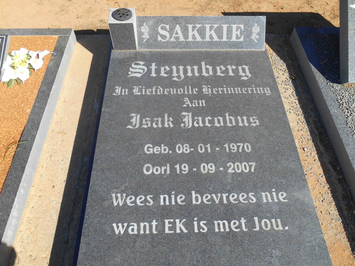 STEYNBERG Isak Jacobus 1970-2007