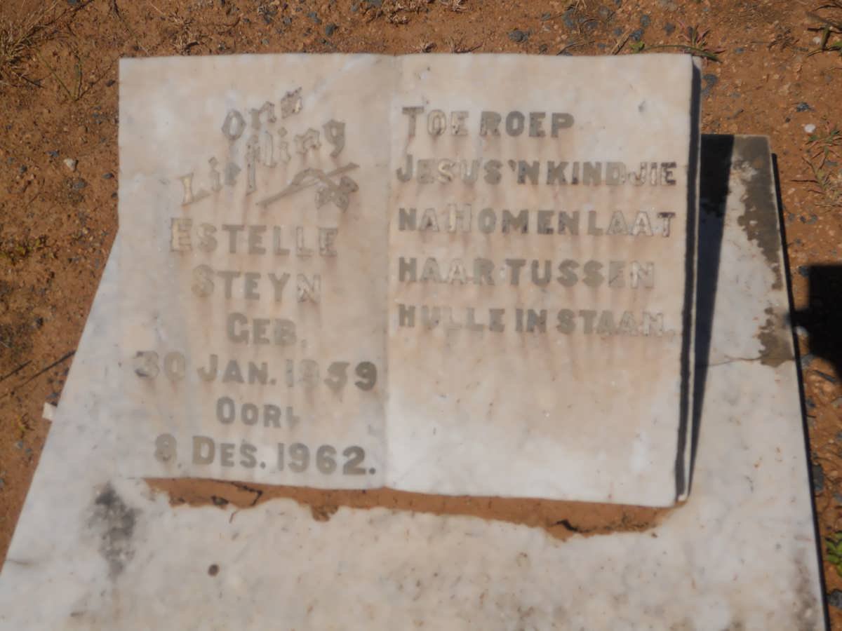STEYN Estelle 1959-1962