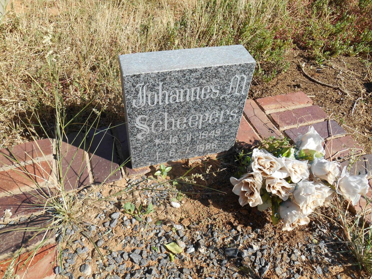 SCHEEPERS Johanna M. 1949-1986