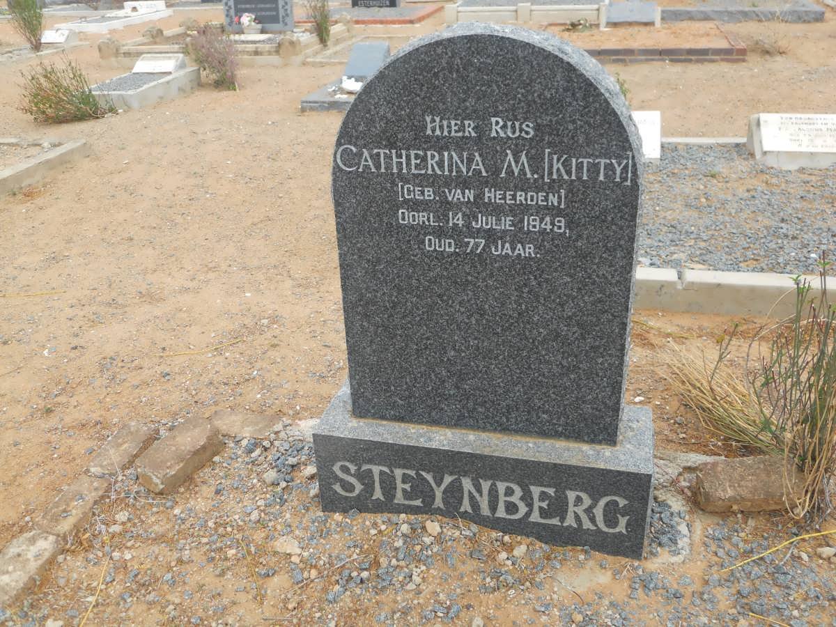 STEYNBERG Catherina M. nee VAN HEERDEN -1949